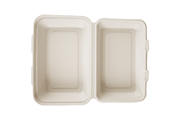 1000ml Bagasse Lunch Box - 图片 3