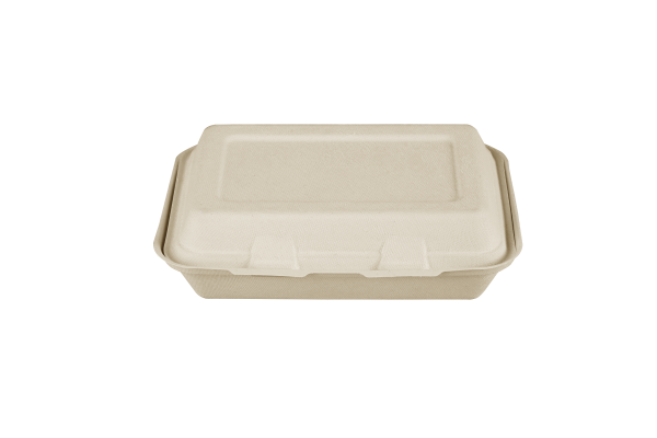 1000ml Bagasse Lunch Box - 图片 4