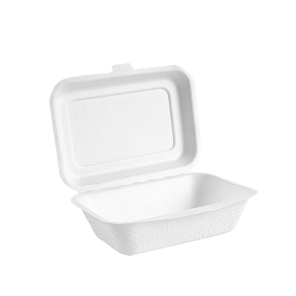 600ml Bagasse Lunch Box - 图片 2
