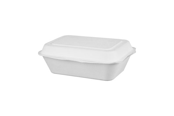 600ml Bagasse Lunch Box - 图片 4